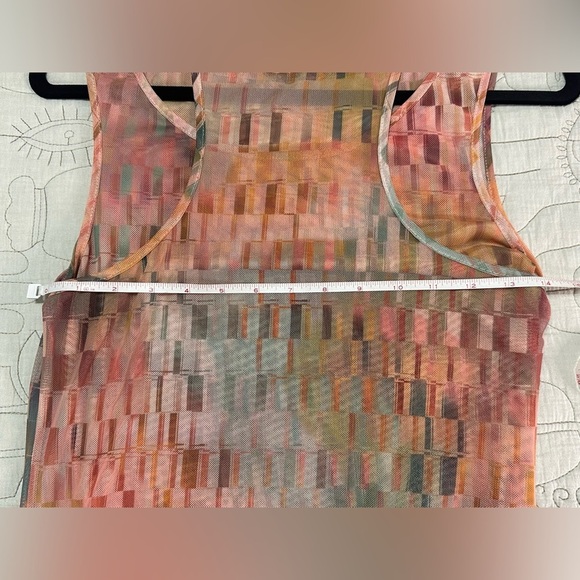 NEW Misa Los Angeles Fernanda Dress Sz S Disco Matrix - Picture 2 of 13